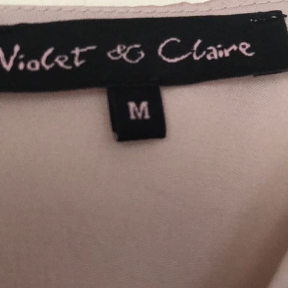 Violet & Claire polyester top. M - Picture 4 of 8